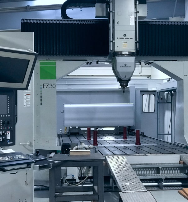 PAC’s Zimmermann FZ30 5 Axis Machining Center